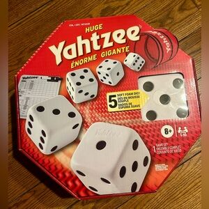 Huge Giant Soft Foam Dice Game - White